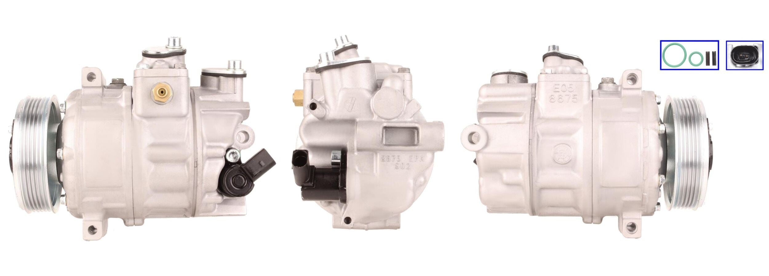 DI0390 ΣΥΜΠΙΕΣΤΗΣ ΚΛΙΜΑΤΙΣΜΟΥ (ΚΟΜΠΡΕΣΕΡ A/C) ΓΙΑ AUDI VW SEAT SKODA CUPRA VAG