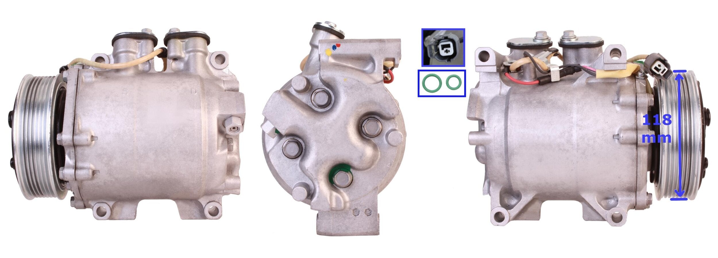 3DI2361 ΣΥΜΠΙΕΣΤΗΣ ΚΛΙΜΑΤΙΣΜΟΥ (ΚΟΜΠΡΕΣΕΡ A/C) ΓΙΑ HONDA
