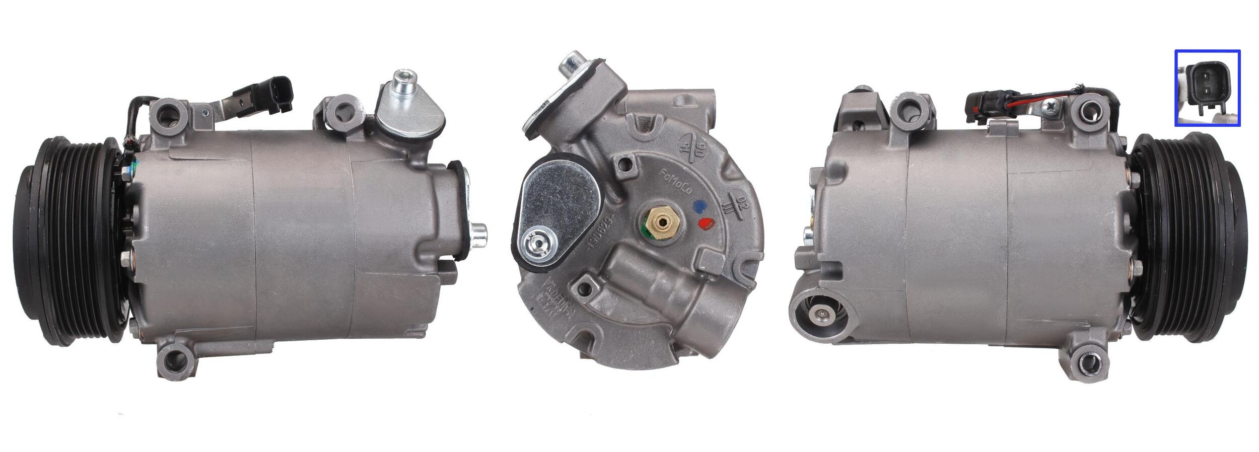 4DI240N ΣΥΜΠΙΕΣΤΗΣ ΚΛΙΜΑΤΙΣΜΟΥ (ΚΟΜΠΡΕΣΕΡ A/C) ΓΙΑ FORD ΚΑΙΝΟΥΡΙΟΣ